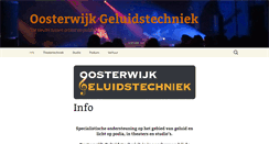 Desktop Screenshot of jannesoosterwijk.com