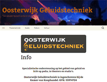 Tablet Screenshot of jannesoosterwijk.com